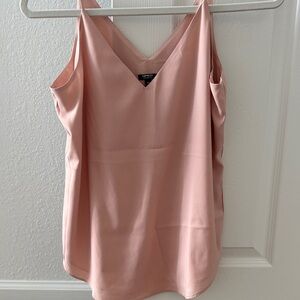 Express Light Pink V-Neck Camisole